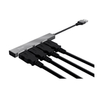 Matériels informatique hub USB 2.0 TRUST Halyx 4 ports USB 2.0 infinytech Réunion 02