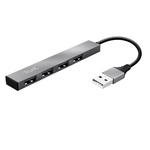 Matériels informatique hub USB 2.0 TRUST Halyx 4 ports USB 2.0 infinytech Réunion 01