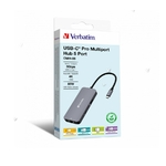 Matériels informatique adpatateur USB-C VERBATIM CMH-05 Hub Pro Multiports infinytech Réunion 06