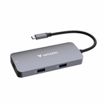 Matériels informatique adpatateur USB-C VERBATIM CMH-05 Hub Pro Multiports infinytech Réunion 01
