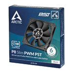 Matériels informatique ARCTIC P8 Slim PWM PST 80mm Noir infinytech Réunion 05