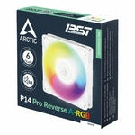 Matériels informatique Arctic P14 Pro PWM Reverse RGB 140mm Blanc infinytech Réunion 05