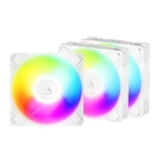 Matériels informatique ARCTIC P14 Pro PWM Reverse 140mm A-RGB Blanc Pack 3 infinytech Réunion 01