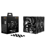 Matériels informatique BE QUIET Pure Wings 3 BL141 PWM 120mm Noir Pack de 3 infinytech Réunion 01
