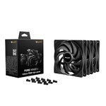 Matériels informatique BE QUIET Pure Wings 3 BL140 High Speed PWM 120mm Noir Pack de 3 infinytech Réunion 02
