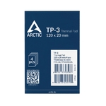Matériels informatique Pad Thermique Arctic TP-3 120x20x0.5mm Bleu Lot de 4 infinytech Réunion 03