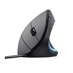 Matériels informatique souris ergonomique verticale TRUST Verto Droitier Noire infinytech Réunion 02