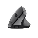 Matériels informatique souris ergonomique TRUST Bayo II Droitier Sans Fil Noire infinytech Réunion 02