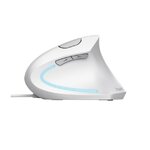 Matériels informatique Souris verticale TRUST Verto Filaire Droitier Blanche infinytech Réunion 03