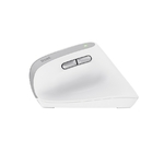 Matériels informatique souris ergonomique TRUST Bayo II Droitier Sans Fil Blanche infinytech Réunion 03
