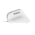 Matériels informatique souris ergonomique TRUST Bayo II Droitier Filaire Blanche infinytech Réunion 03