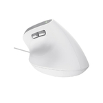 Matériels informatique souris ergonomique TRUST Bayo II Droitier Filaire Blanche infinytech Réunion 05
