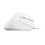 Matériels informatique souris ergonomique TRUST Bayo II Droitier Filaire Blanche infinytech Réunion 04