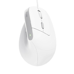 Matériels informatique souris ergonomique TRUST Bayo II Droitier Filaire Blanche infinytech Réunion 01