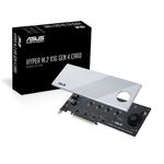 Matériels informatique ASUS Hyper M.2 x16 Gen4 pour M.2 NVMe infinytech Réunion 01