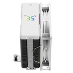 Matériels informatique THERMALRIGHT Assassin X 120 R Digital ARGB Blanc infinytech Réunion 04