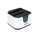 Matériels informatique station d'accueil USB 3.0 TOOQ TQDS-802B pour 2 HDD SSD SATA 2.5 ou 3.5 infinytech Réunion 01