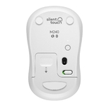 Matériels informatique souris LOGITECH M240 Silent Blanche infinytech Réunion 31