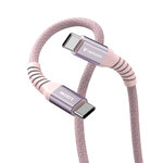 Matériels informatique Câble Magnétique VERBATIM Sync et Charge 100W 1.2m Rose infinytech Réunion 02