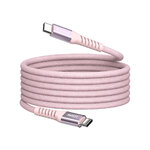 Matériels informatique Câble Magnétique VERBATIM Sync et Charge 100W 1.2m Rose infinytech Réunion 01