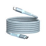 Matériels informatique Câble Magnétique VERBATIM Sync et Charge 100W 1.2m Bleu infinytech Réunion 01
