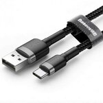 Matériels informatique BASEUS Cafule USB-A vers USB-C 1m Noir infinytech Réunion 01