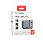 Matériels informatique VERBATIM 32201 GaN 65W 3 ports infinytech Réunion 03