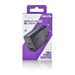 Matériels informatique NGS ERA GaN 30W 2 Ports USB Noir infinytech Réunion 02