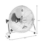 VENTILATEUR DE SOL 35CM Infinytech reunion974