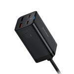 Matériels informatique BASEUS GaN3 Pro 65W 4 Ports USB Noir infinytech Réunion 02