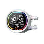 Xigmatek Liquid Killer Pro Digital RGB 360mm Blanc infinytech Réunion 08