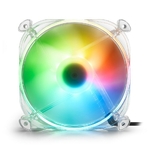 Sharkoon Shark Disc RGB 120mm Transparent infinytech Réunion 01