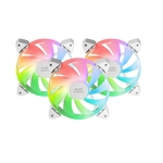 MARS GAMING MF-3A ARGB 120mm Blanc Pack de 3 infinytech Réunion 01