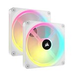Corsair iCue Link QX RGB 14cm Blanc infinytech Réunion 01