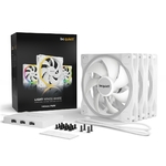 BE QUIET Light Wings ARGB PWM 140mm Blanc pack de 3 infinytech Réunion 05