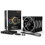BE QUIET Light Wings HS ARGB PWM 120mm Noir pack de 3 infinytech Réunion 04