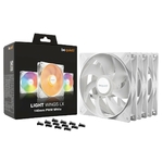 BE QUIET Light Wings LX ARGB PWM 140mm Blanc pack de 3 infinytech Réunion 03