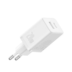 BASEUS Chargeur Compact 2 ports USB 20W Blanc infinytech Réunion 03