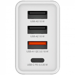VERBATIM 49701 4 Ports USB PD 20W Blanc infinytech Réunion 03