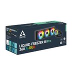 Arctic Liquid Freezer III Pro RGB 360mm Noir infinytech Réunion 05