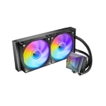 Azza Pyramid RGB 240mm Noir infinytech Réunion 01