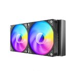 Azza Pyramid RGB 240mm Noir infinytech Réunion 03