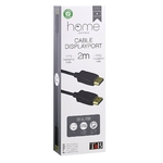 TNB DPDP2 Câble DisplayPort Mâle M^la 2m Noir infinytech Réunion 02