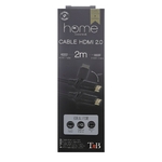 TNB HDMI3602 HDMI Mâle Mâle 360 degrés 2m Noir infinytech Réunion 02