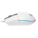LOGITECH G102 LightSync Blanche infinytech Réunion 03