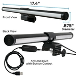 Barre lumineuse LED MONSTER Duo Plus infinytech Réunion 02