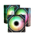 1stPlayer FC7 120mm Noir pack de 3 infinytech Réunion 02