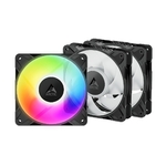 Arctic P12 Pro RGB 120mm Noir Pack de 3 infinytech Réunion 01