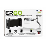 TNB Support tablette universel VESA 75x75 Noir Infinytech La Réunion