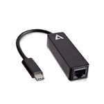 Matériels informatique adaptateur V7 USB-C Mâle vers Ethernet RJ45 Femelle infinytech Réunion